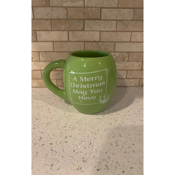 Lucasfilms Star Wars Yoda Christmas Coffee Mug “A Merry Christmas May You Have" - Picture 3 of 6